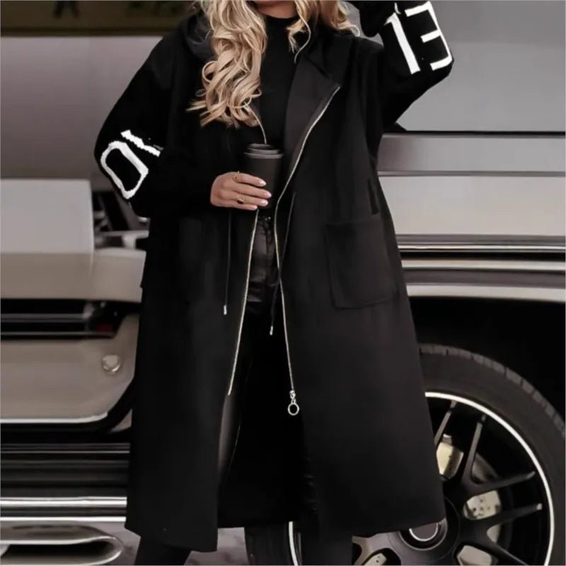 Streetwear Knitand Trench Coat.