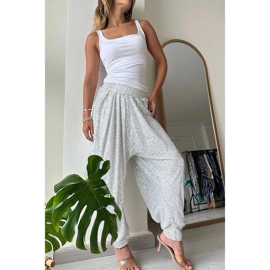 Loose Sequin Trousers
Sequin Elastic Waist Pants
Loose Sequin Wide Leg Pants
Women’s Sequin Trousers
Sparkly Sequin Casual Pants
Elastic Waist Sequin Pants
Stylish Loose Sequin Pants
Shimmer Sequin Wide Pants
Casual Sequin Trousers
Trendy Sequin Wide Leg Pants