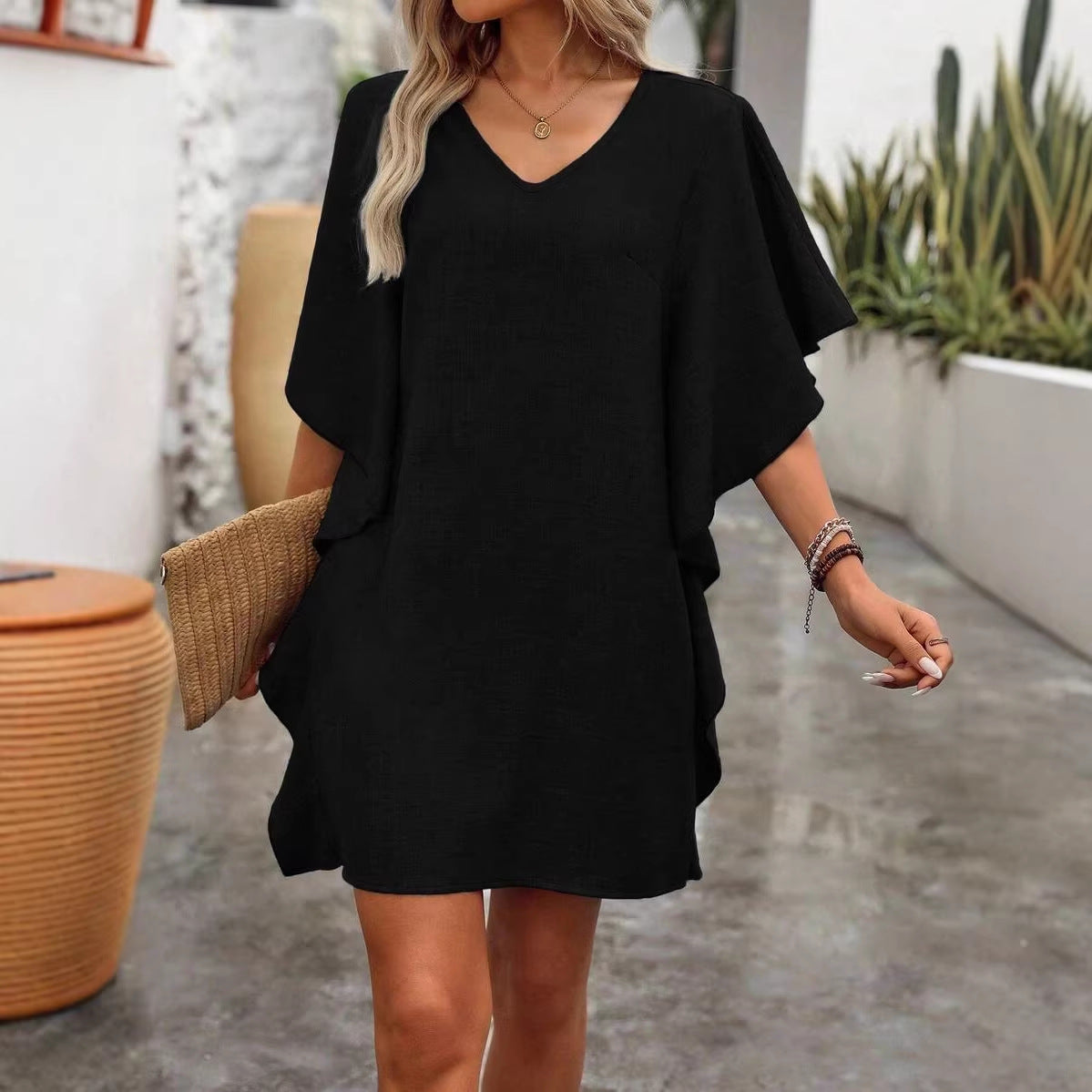 Summer Ruffled V Neck Dress
Women’s Ruffled Summer Dress
Loose V Neck Summer Dress
Elegant Ruffled V Neck Dress
Casual Summer Ruffle Dress
Women’s V Neck Ruffle Dress
Loose Fit Ruffled Dress
Stylish Summer V Neck Dress
Solid Color Ruffle Dress
Women’s Casual Summer Dress