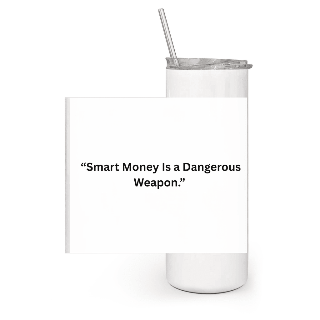 White Skinny Tumblers.