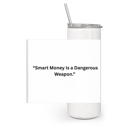White Skinny Tumblers.
